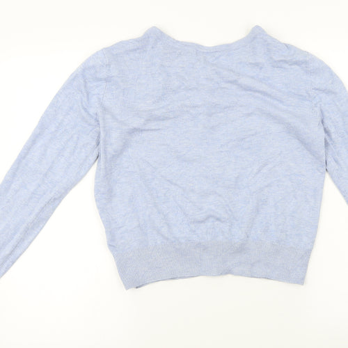 H&M Womens Blue   Cardigan Jumper Size M