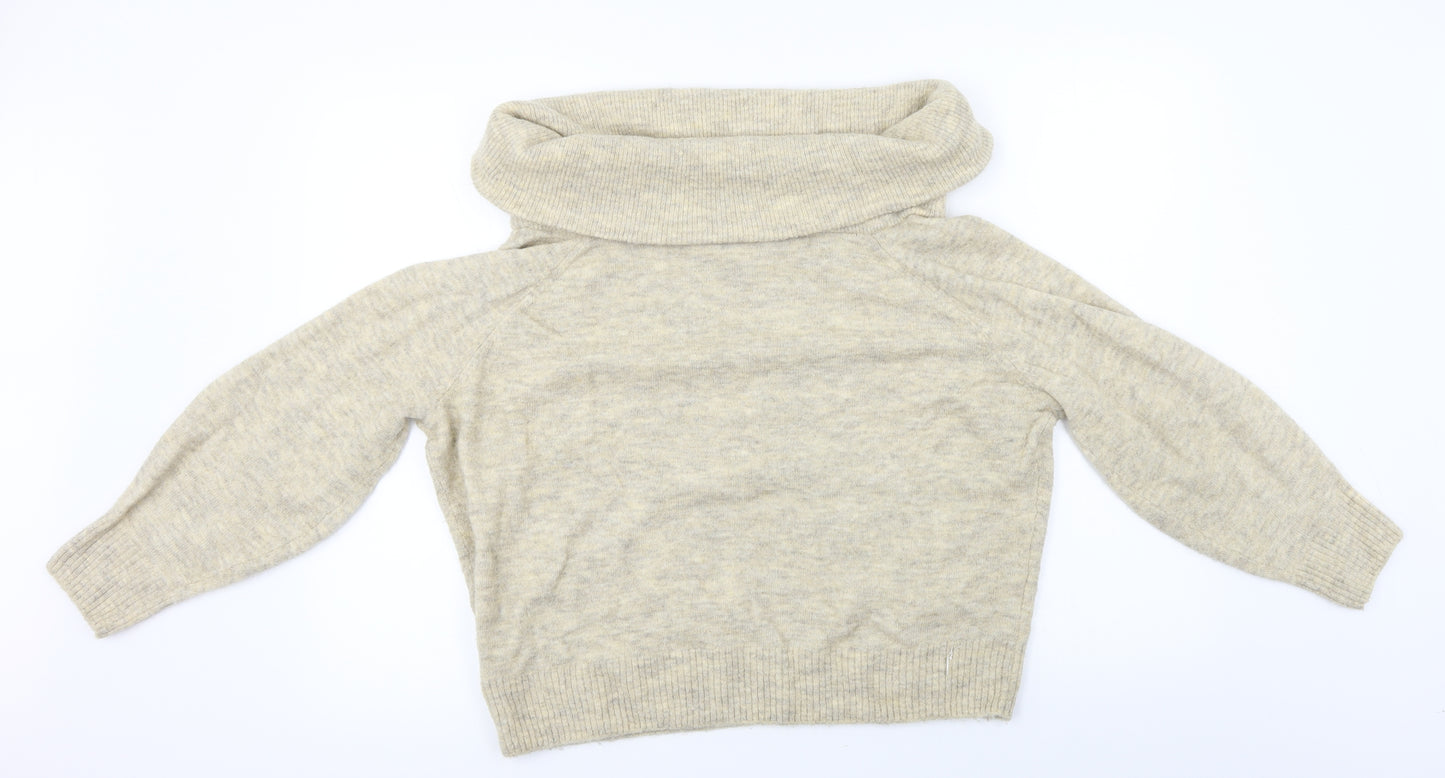 H&M  Womens Beige   Pullover Jumper Size M
