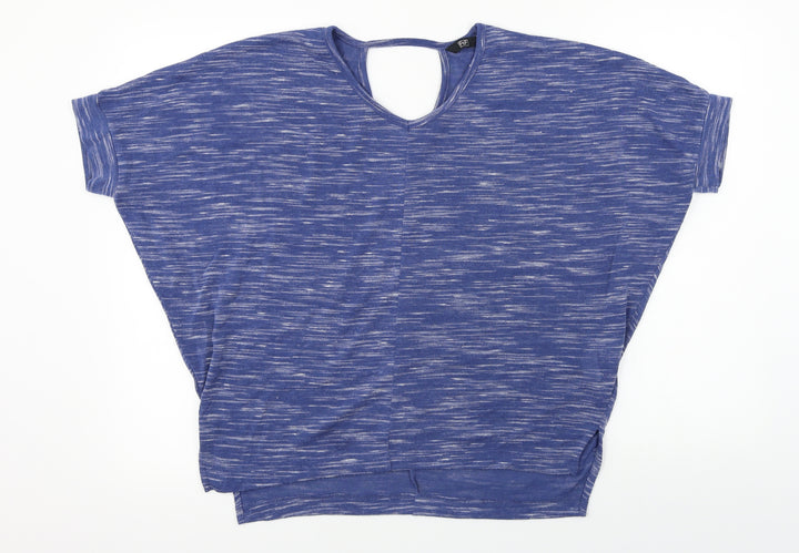 F&F Womens Blue Pullover Jumper Size 8