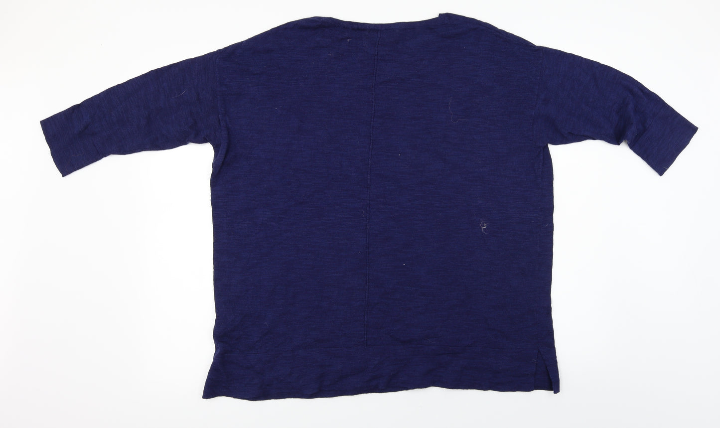Lands' End  Womens Blue   Pullover Jumper Size M