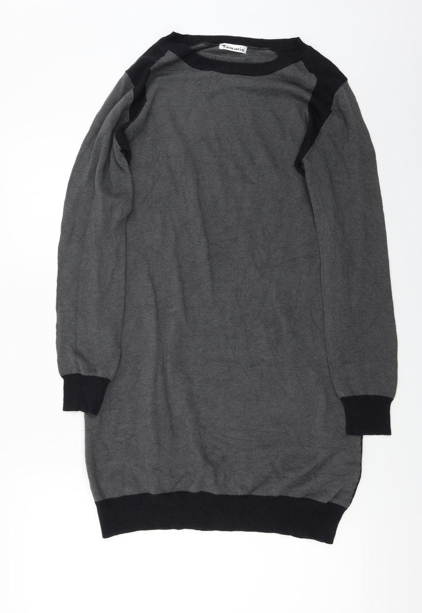 Tamaris  Womens Grey   Jumper Dress  Size 10