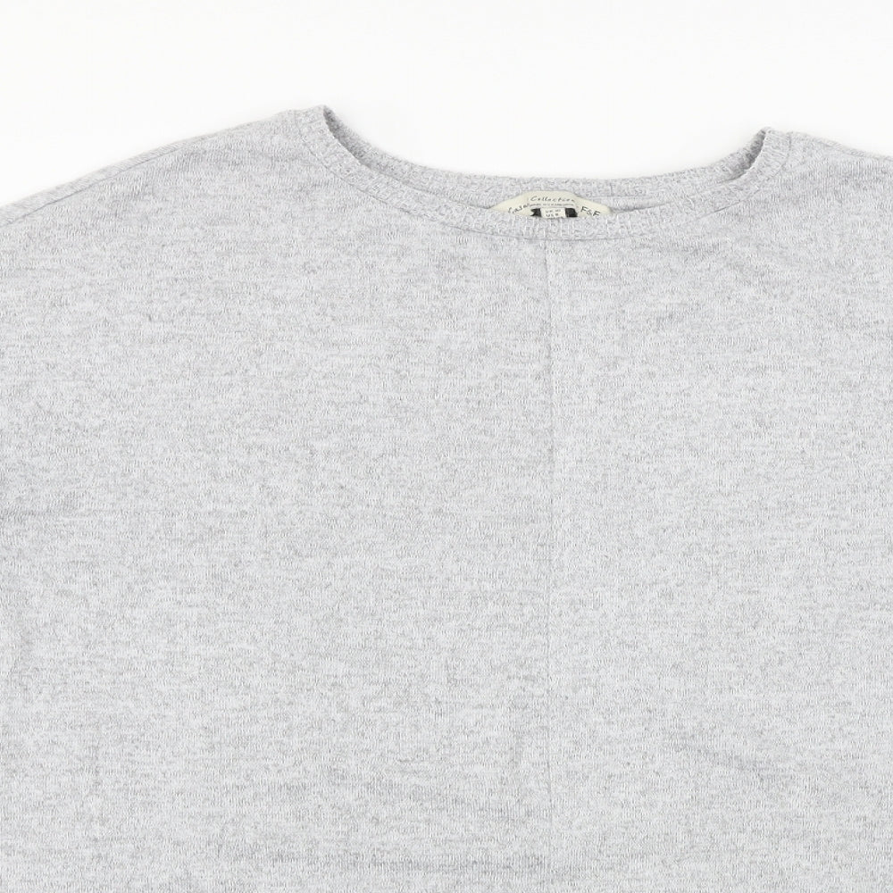F&F  Womens Grey   Pullover Jumper Size 14