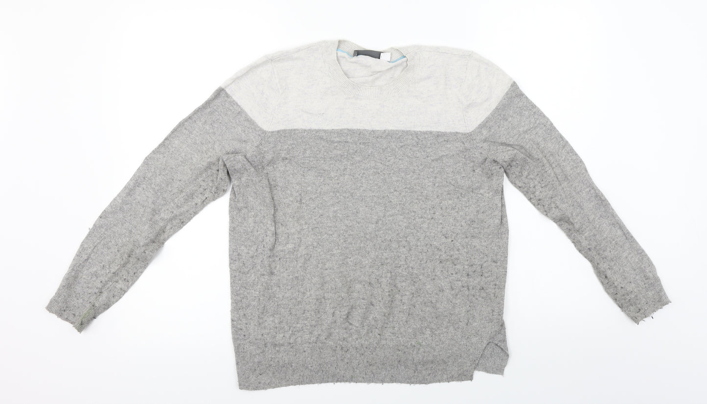 Mini Velvet  Womens Grey   Pullover Jumper Size 12