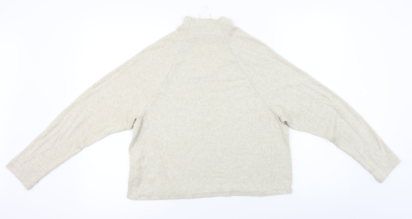 H&M  Womens Beige   Pullover Jumper Size XS