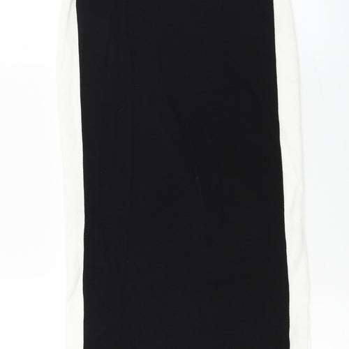 Marks and Spencer Womens Black   Bandage Skirt Size S