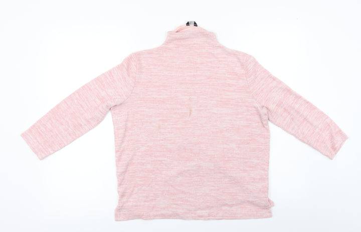 M&Co Womens Pink Pullover Jumper Size 10