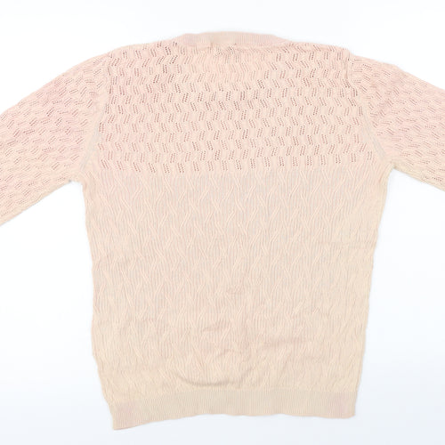 Peter Hahn  Womens Pink   Pullover Jumper Size 14