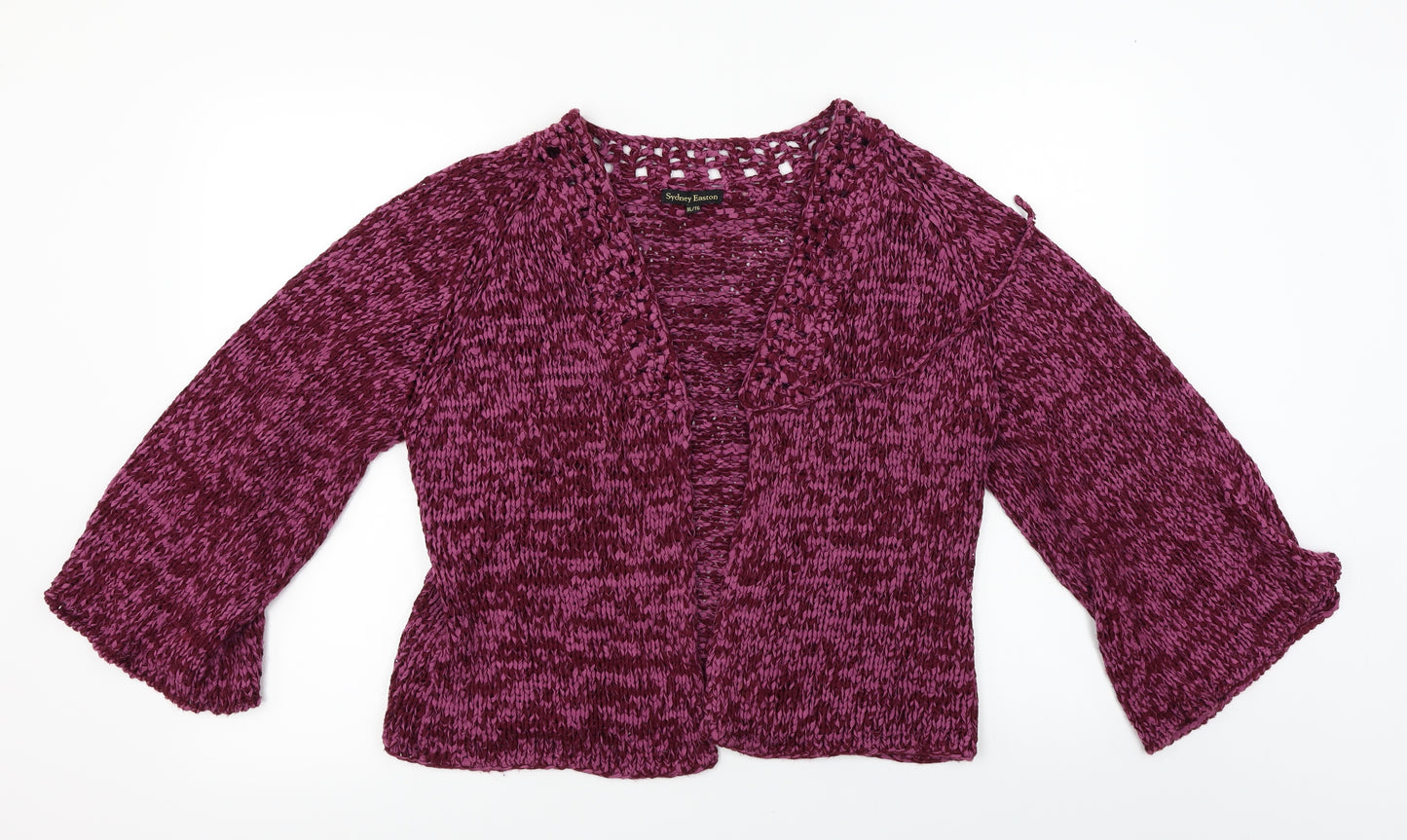 Sydney Easton  Womens Purple   Cardigan Jumper Size XL