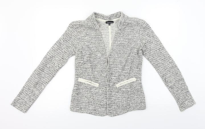 Warehouse Womens Grey Cardigan Jumper Size 8