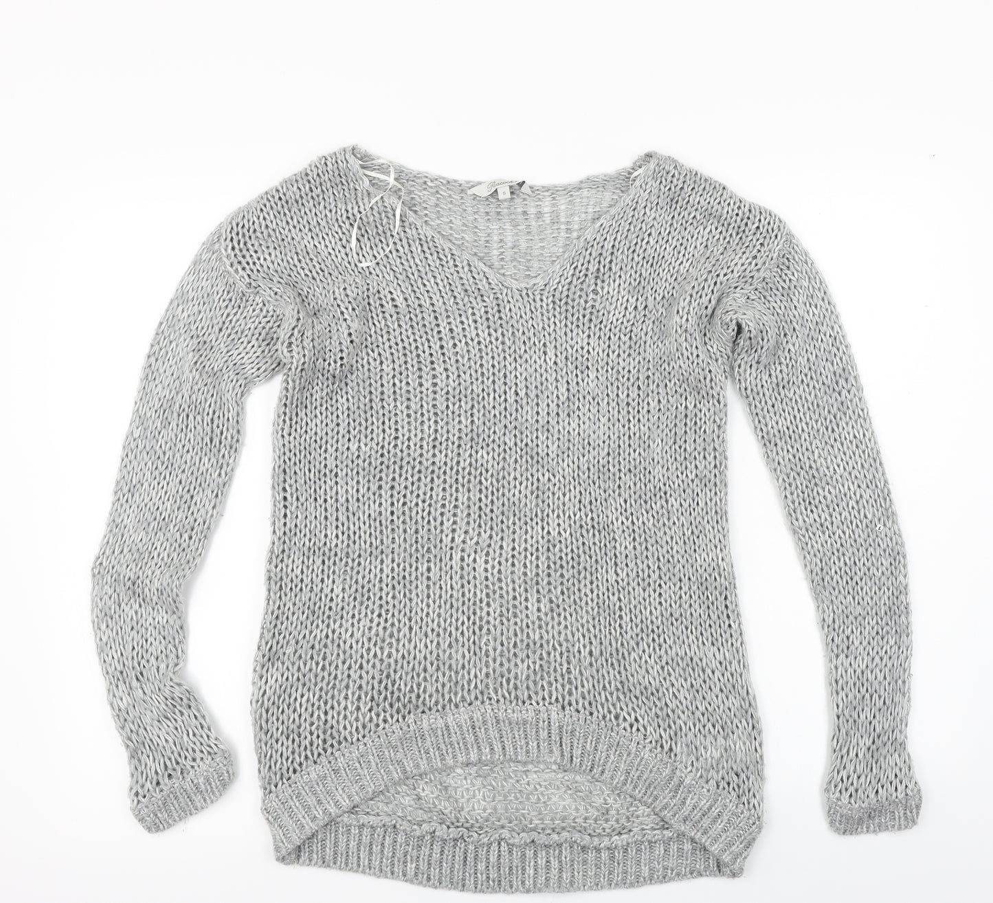 Peacocks  Womens Grey   Pullover Jumper Size S