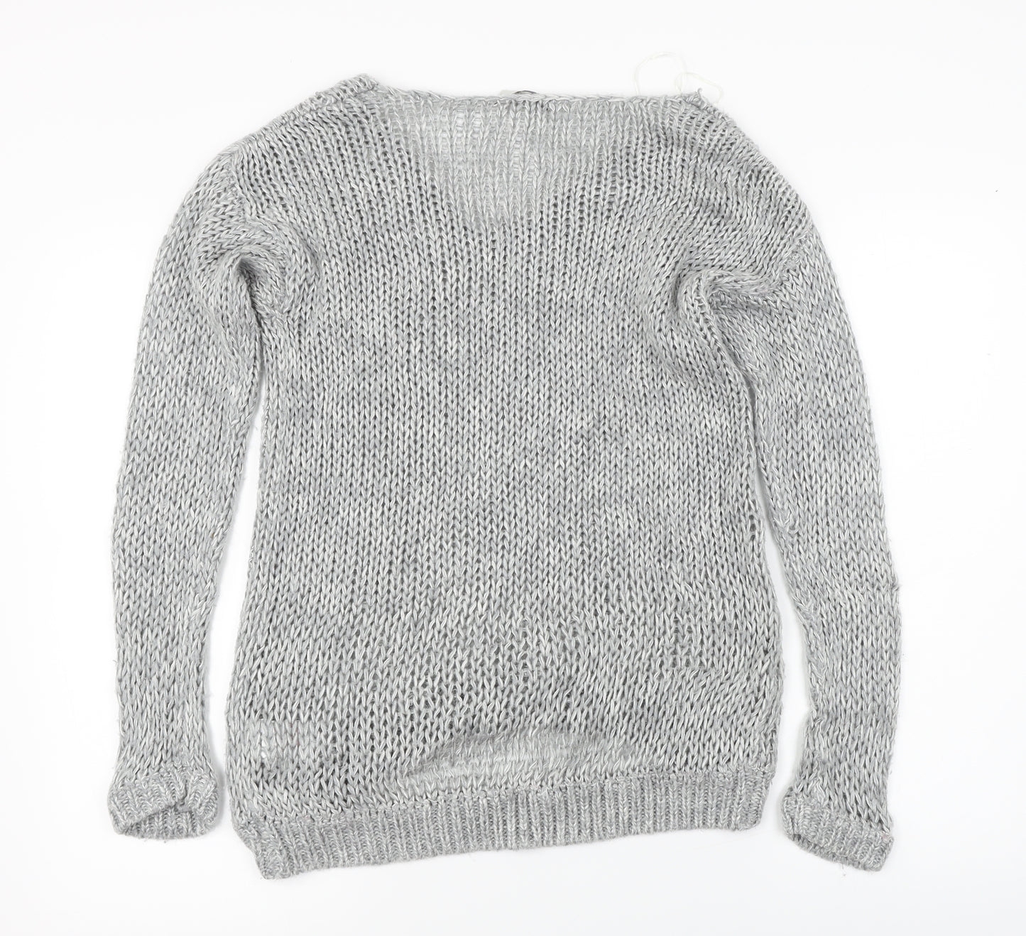 Peacocks  Womens Grey   Pullover Jumper Size S