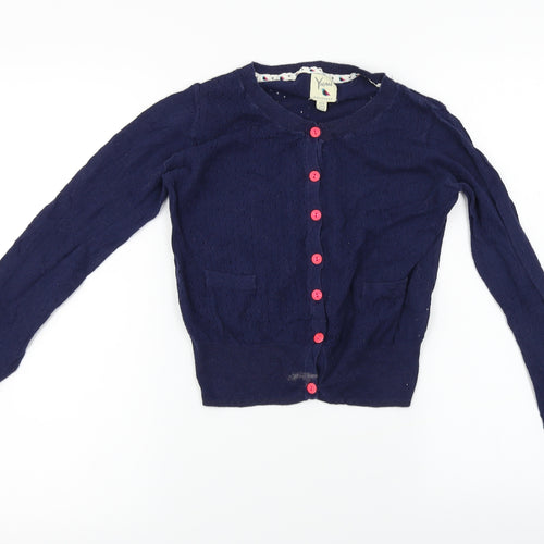 Yumi  Womens Blue   Cardigan Jumper Size 10