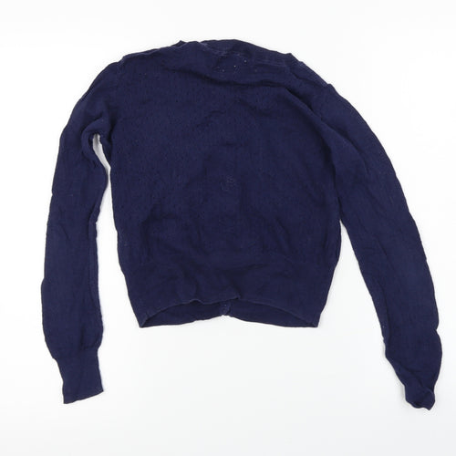 Yumi  Womens Blue   Cardigan Jumper Size 10