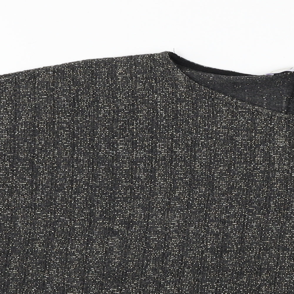 Zara Womens Black   Pullover Jumper Size S