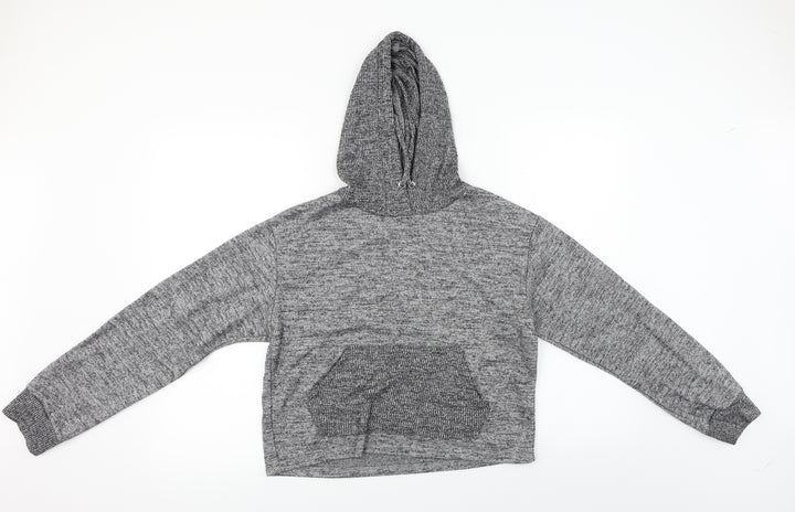 Primark Womens Grey Pullover Hoodie Size S