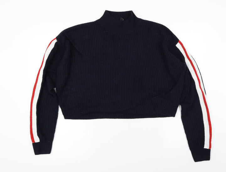 H&M  Womens Blue   Pullover Jumper Size S