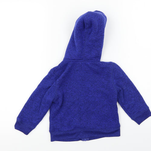 Crazy 8 Girls Blue   Full Zip Hoodie Size 2 Years