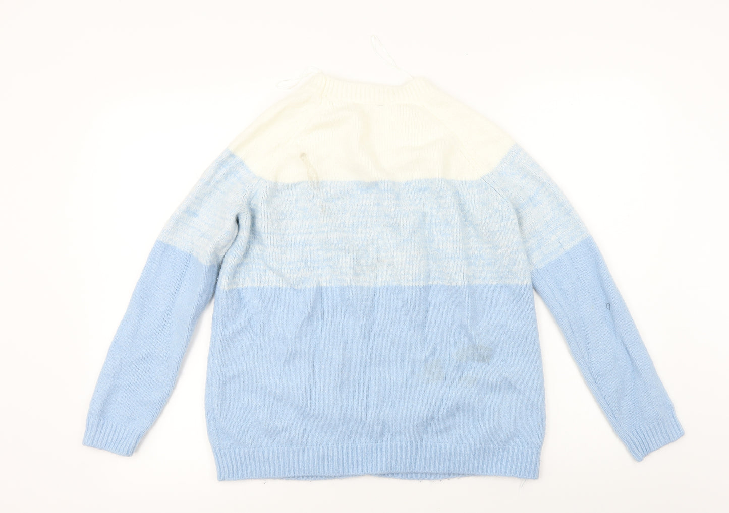 Peacocks  Womens Blue   Pullover Jumper Size M
