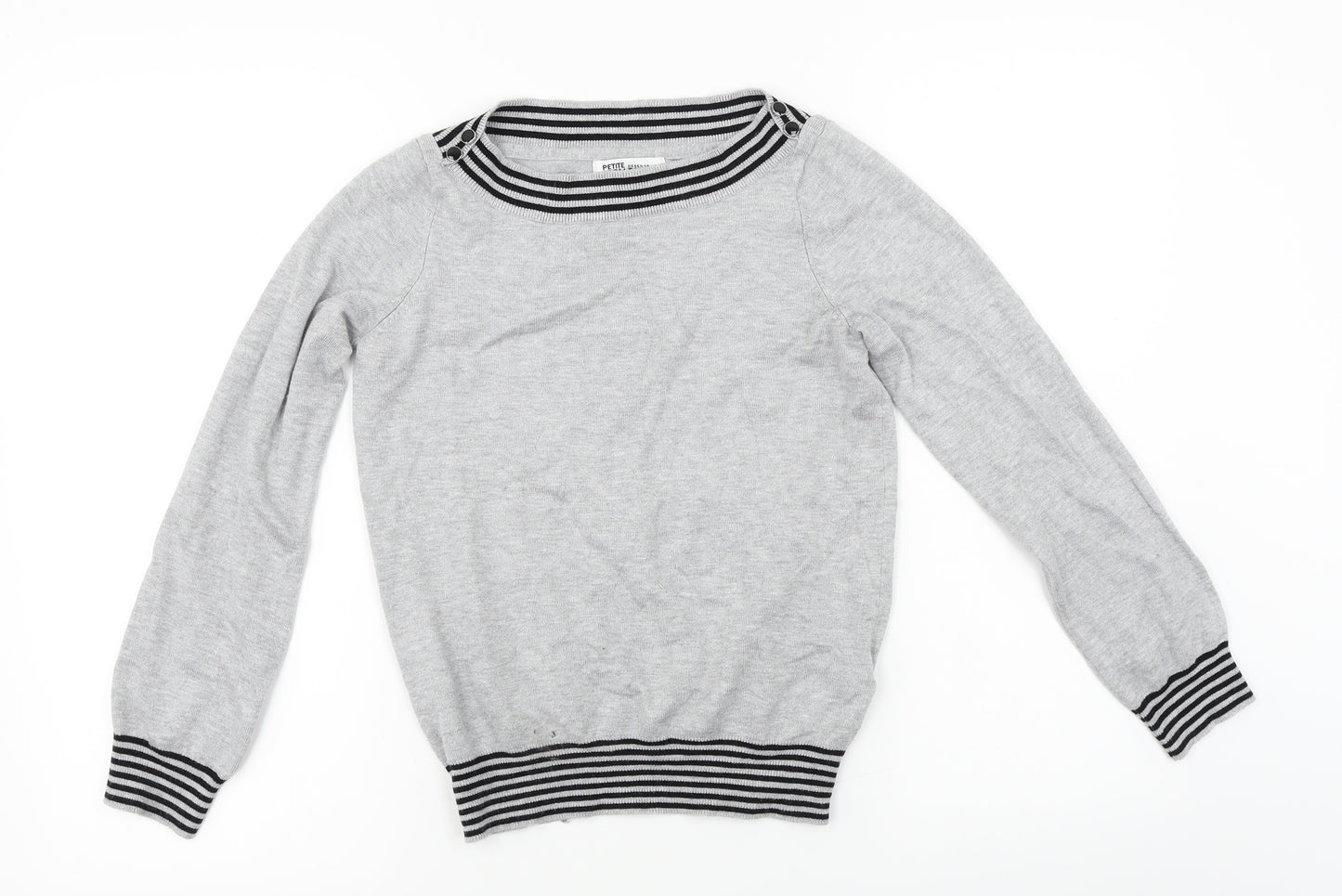 Debenhams  Womens Grey   Pullover Jumper Size 10