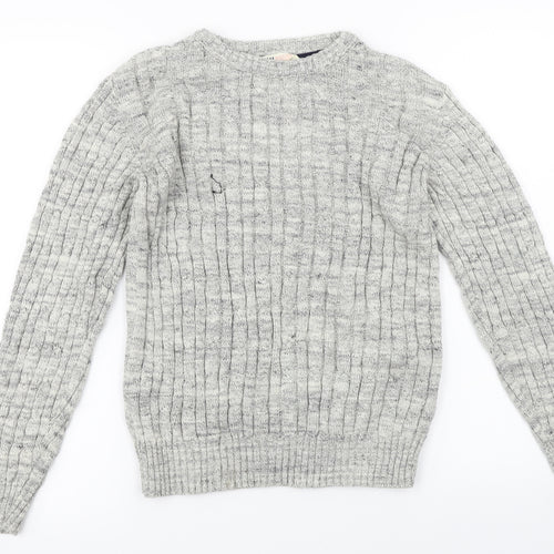 H&M  Boys Grey   Pullover Jumper Size 11-12 Years