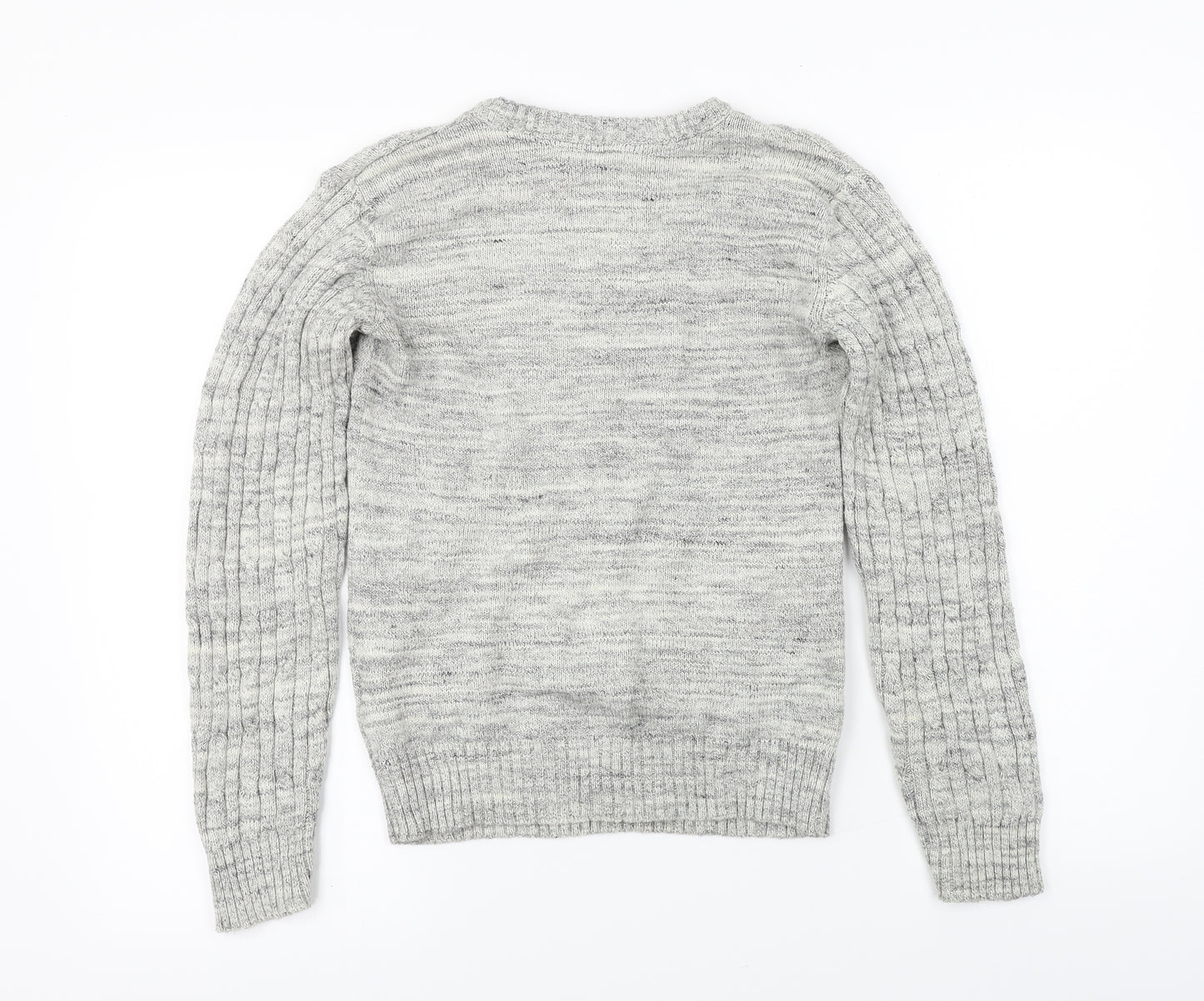 H&M  Boys Grey   Pullover Jumper Size 11-12 Years
