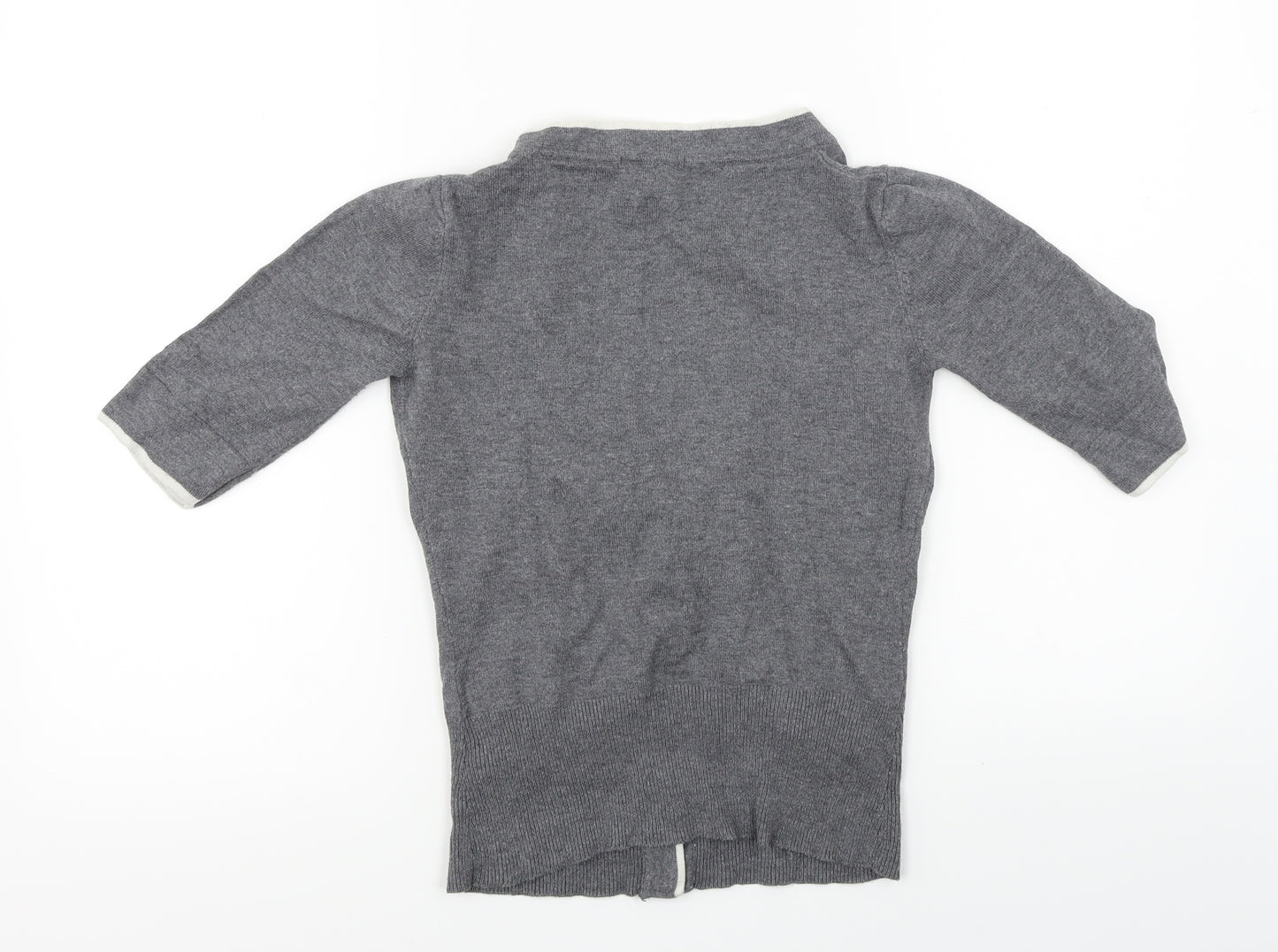 Dunnes Stores  Womens Grey   Cardigan Jumper Size 8