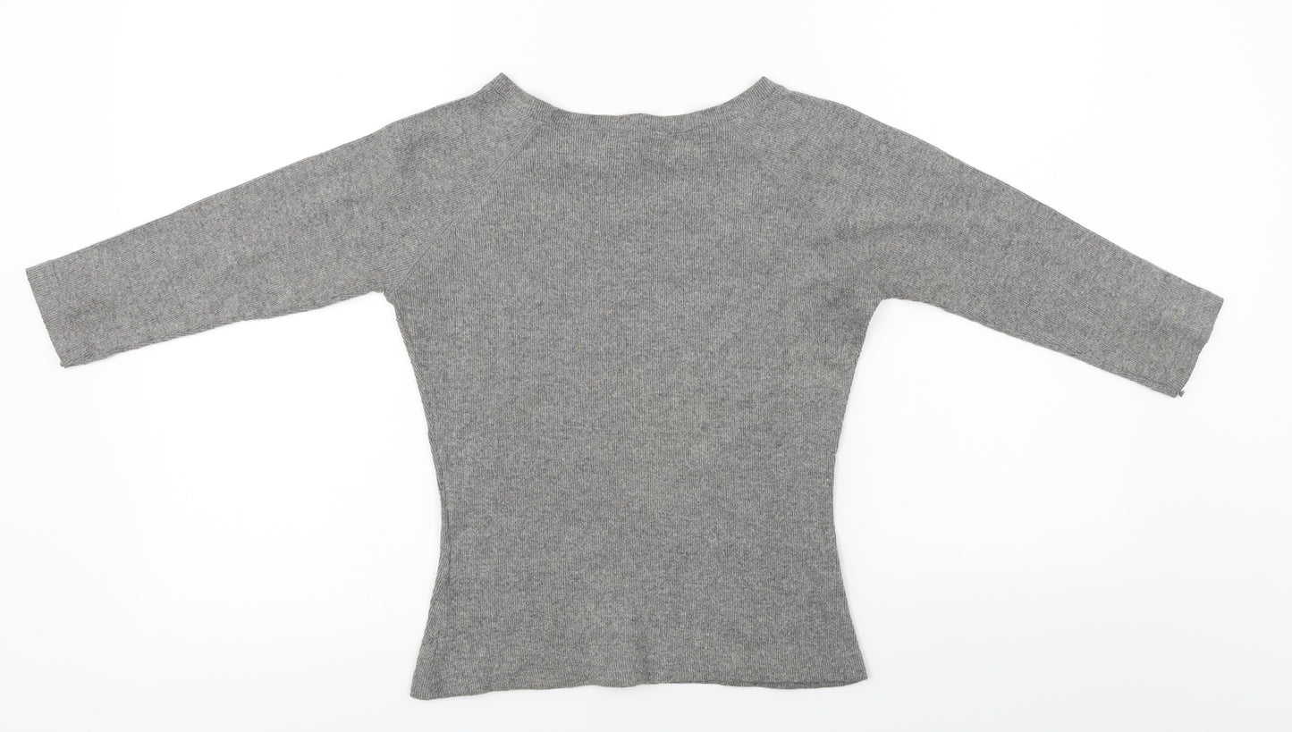 Ozone  Womens Grey   Pullover Jumper Size S