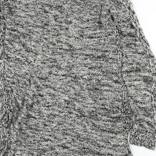 Brave Soul  Womens Grey   Pullover Jumper Size XS