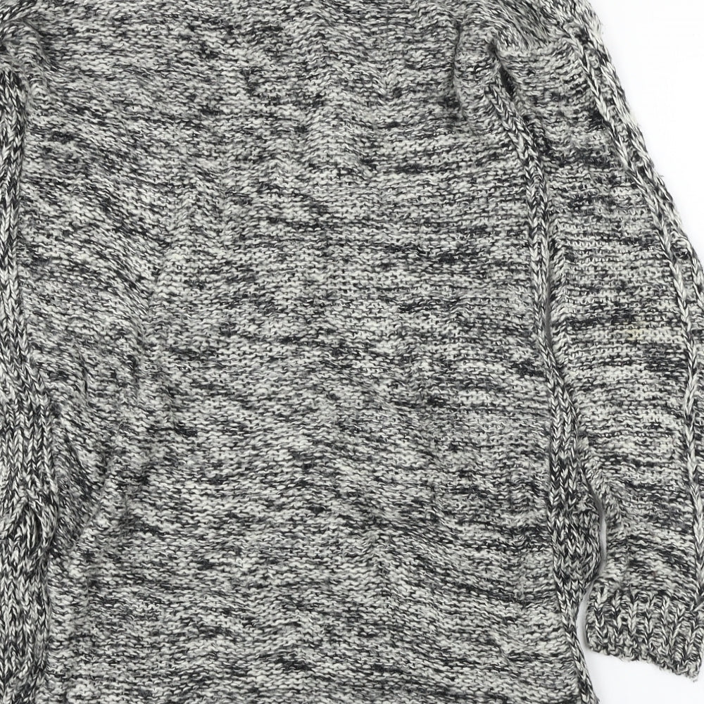 Brave Soul  Womens Grey   Pullover Jumper Size XS