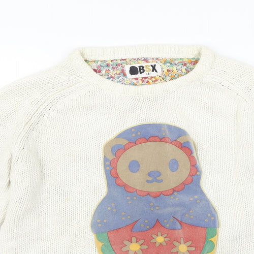 BSX  Womens Beige   Pullover Jumper Size S
