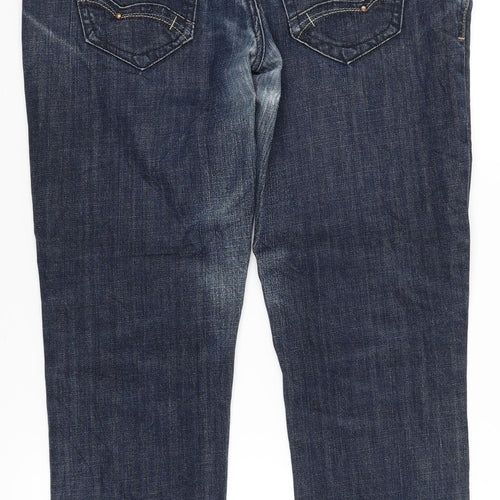 House of Denim Womens Blue   Straight Jeans Size 10 L26 in