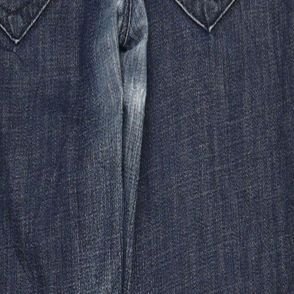 House of Denim Womens Blue   Straight Jeans Size 10 L26 in
