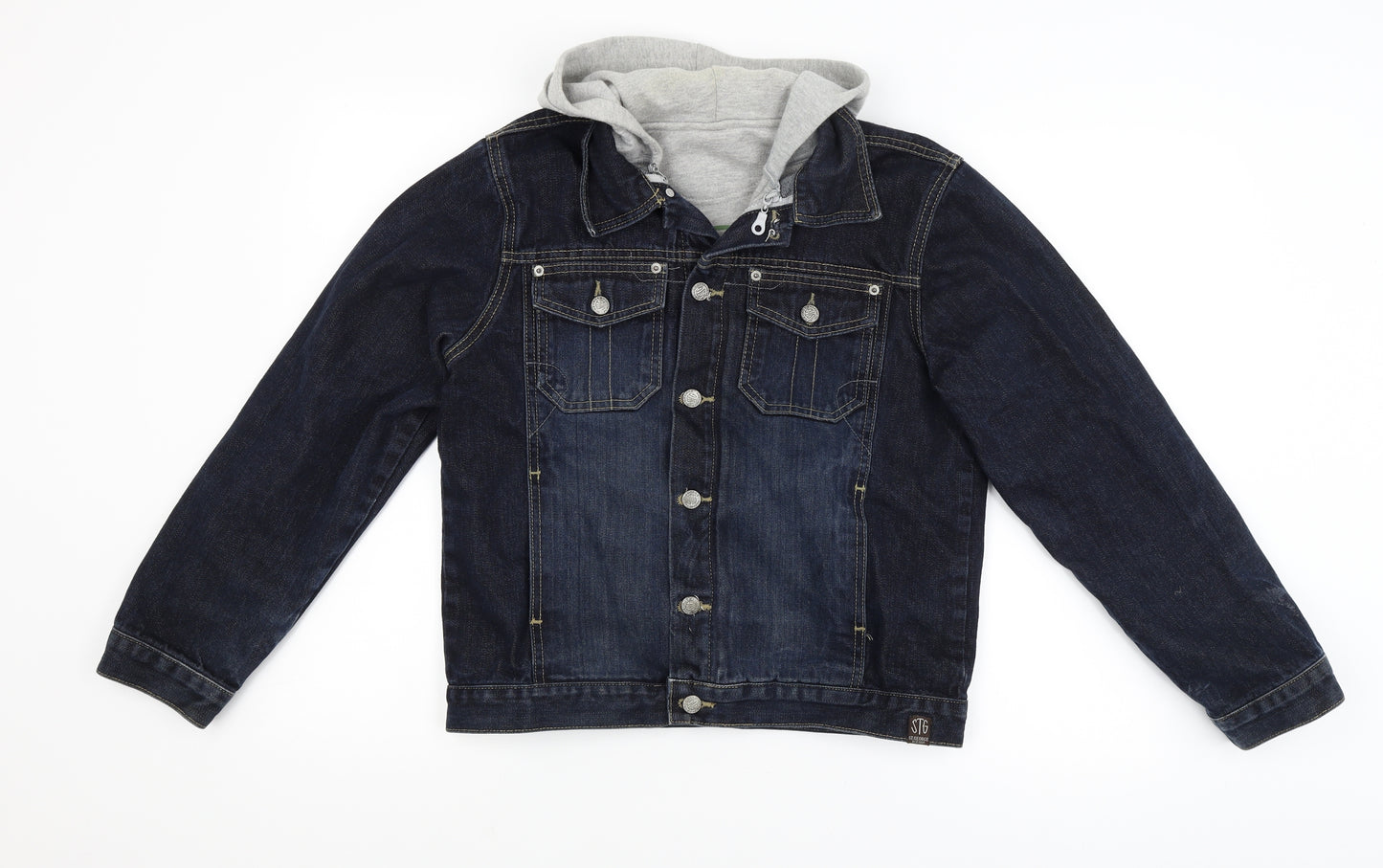 St George by Duffer Boys Blue   Jacket  Size 11-12 Years