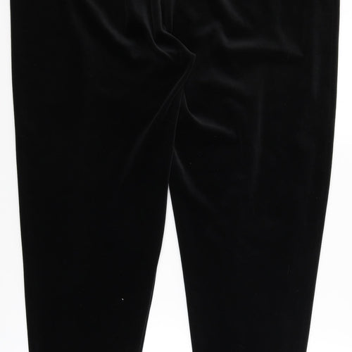 essence Womens Black   Trousers  Size 24 L28 in