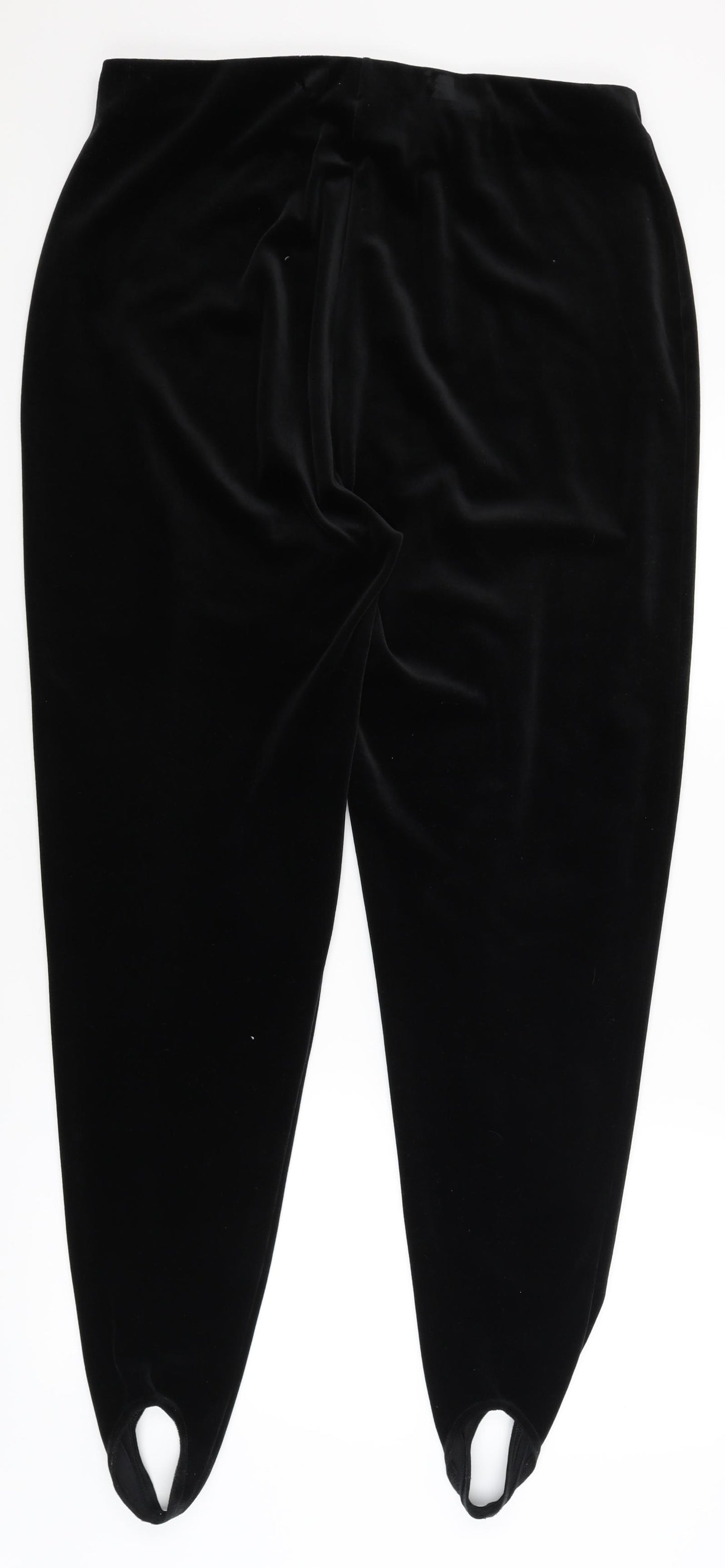 essence Womens Black   Trousers  Size 24 L28 in