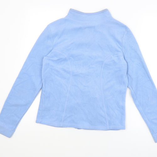 TU Womens Blue   Full Zip Jumper Size 8