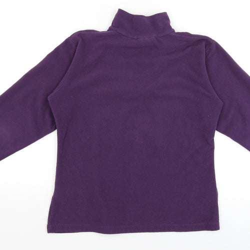 Outdoor Essentials Womens Purple   Pullover Jumper Size 12