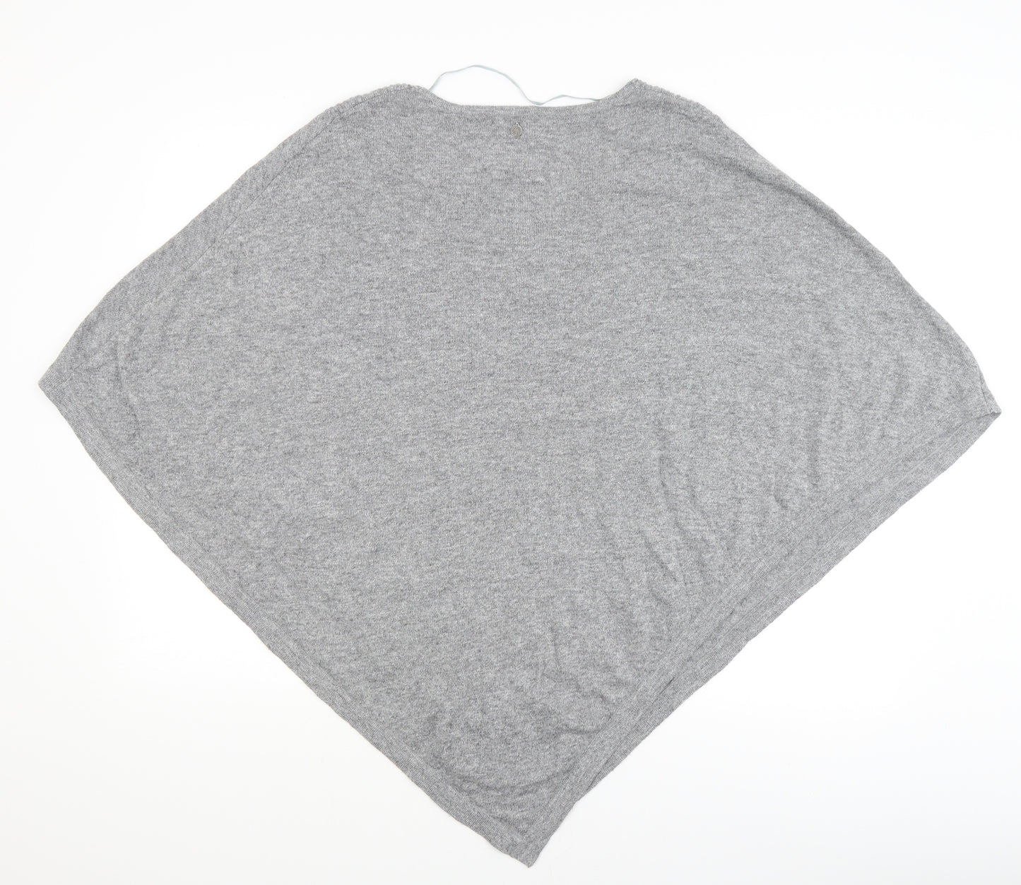 Carmela Exclusive Womens Grey   Overcoat Poncho One Size