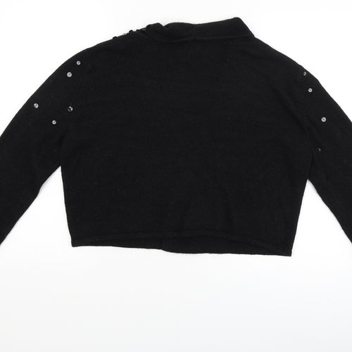 Papaya Womens Black   Cardigan Jumper Size 18