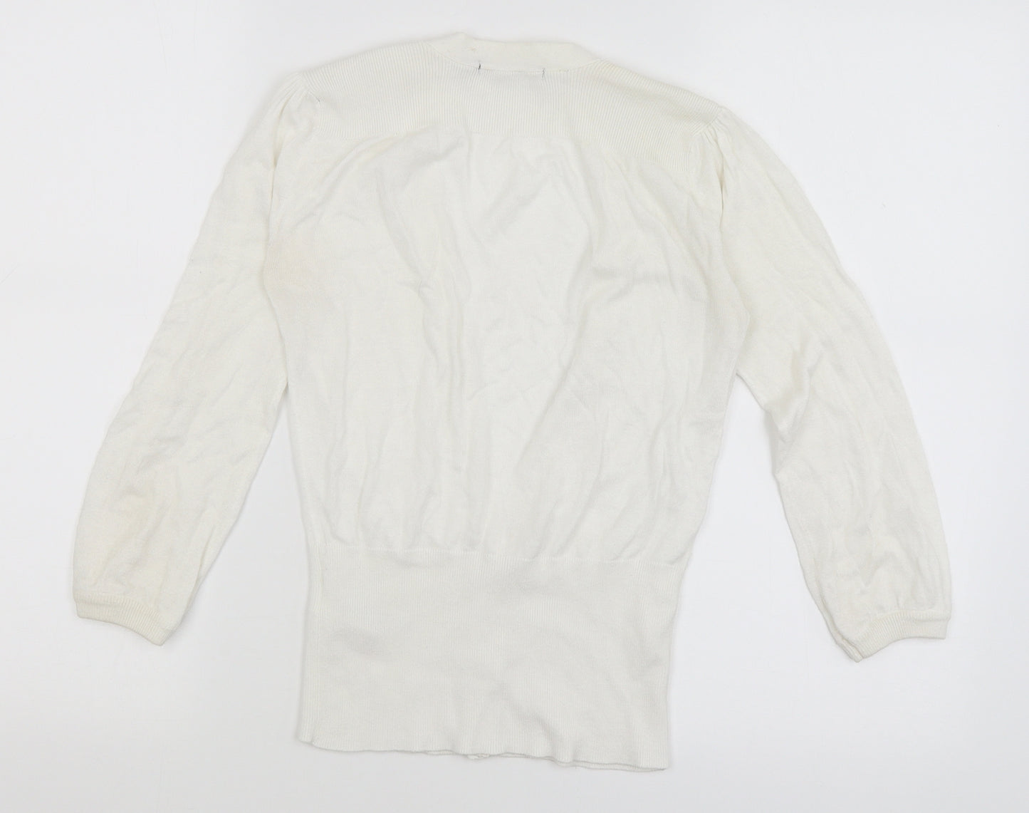Atmosphere Womens White   Cardigan Jumper Size 8