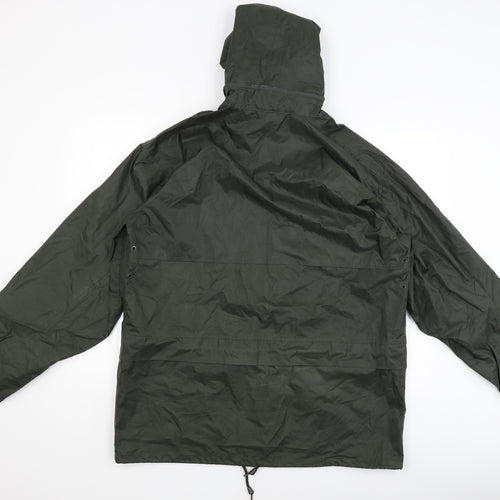 Harvey James Mens Green   Rain Coat Coat Size L