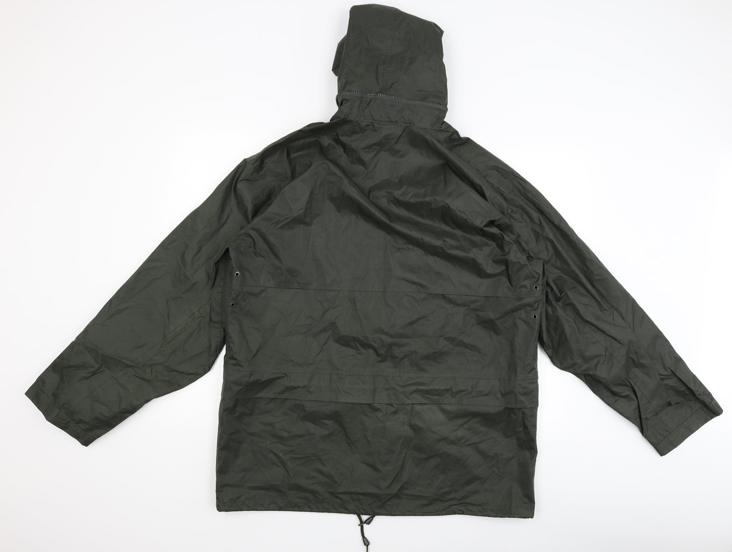 Harvey James Mens Green   Rain Coat Coat Size L