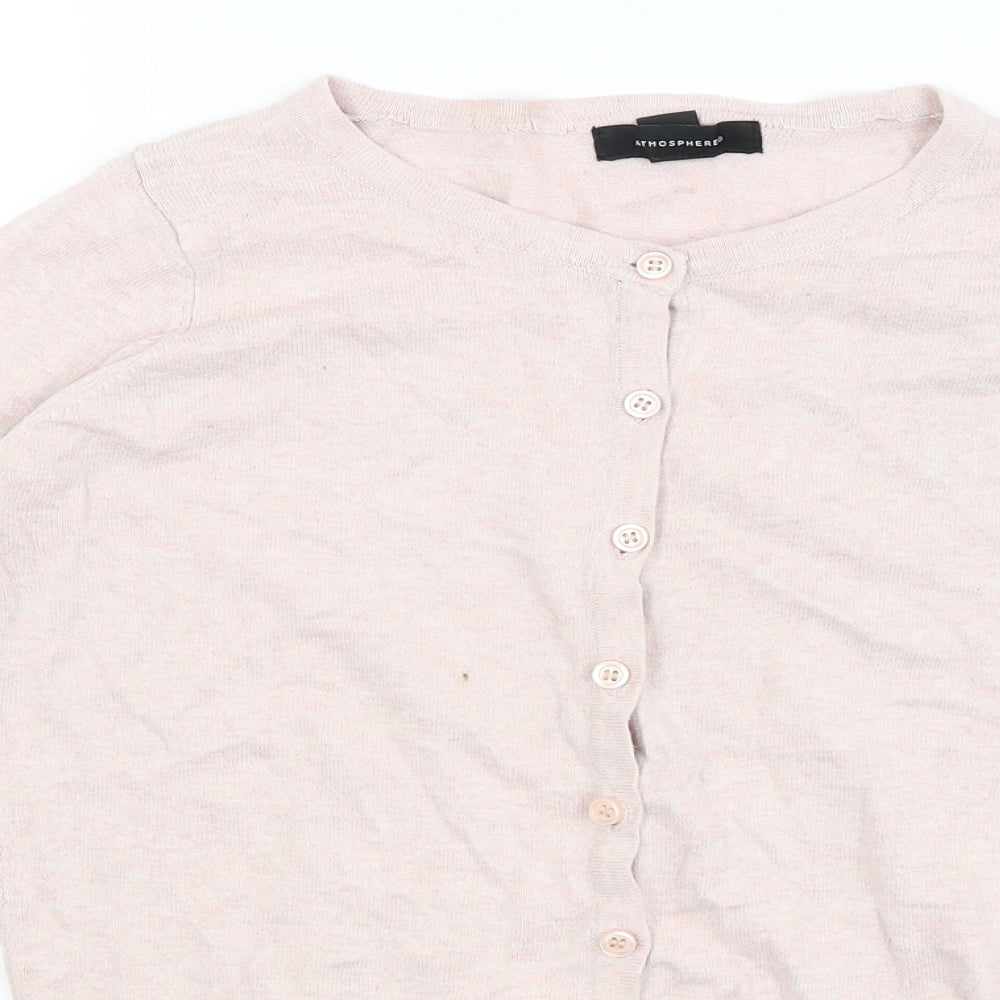 Atmosphere Womens Pink   Cardigan Jumper Size 8