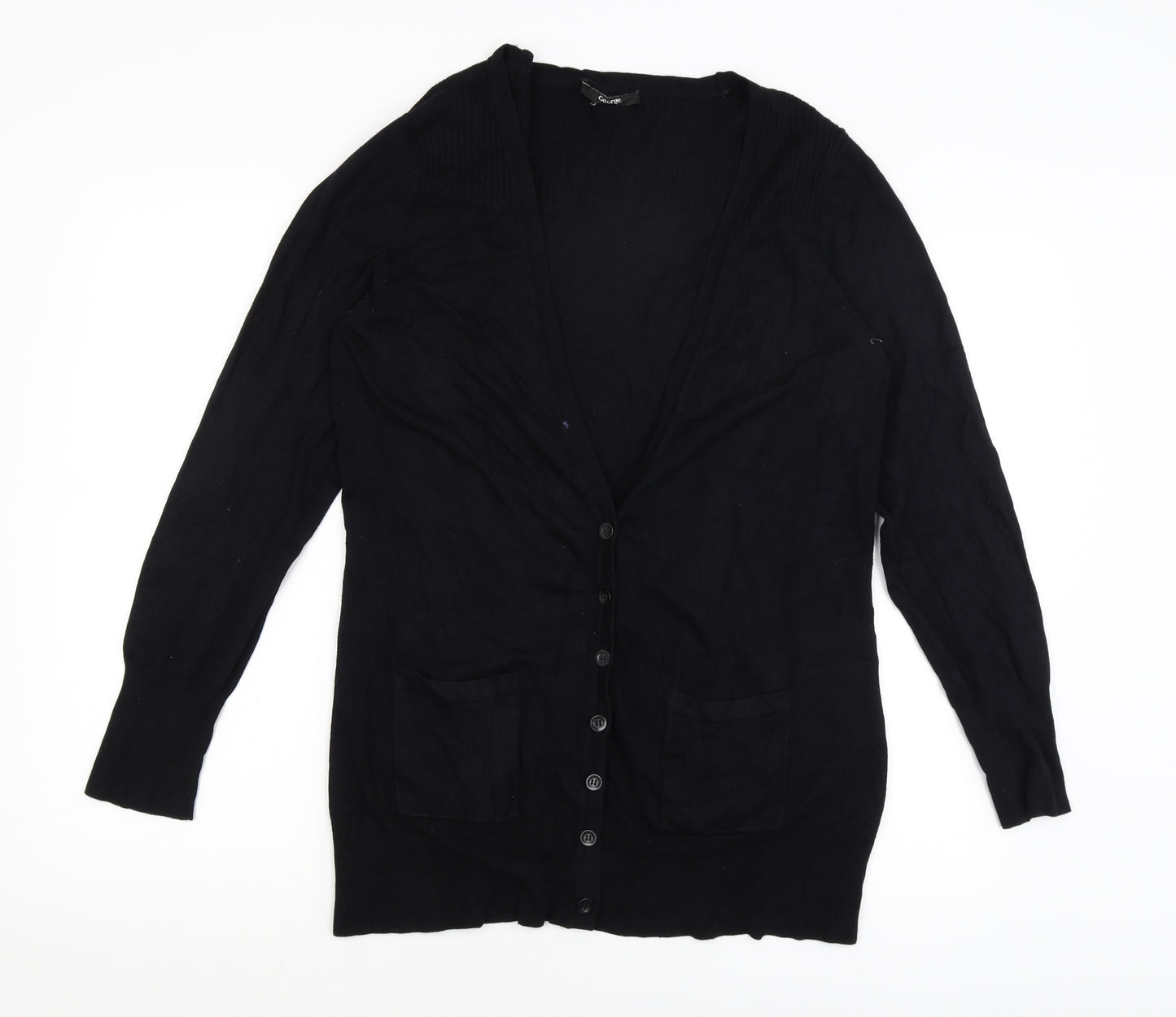 George Womens Black   Cardigan Jumper Size 16