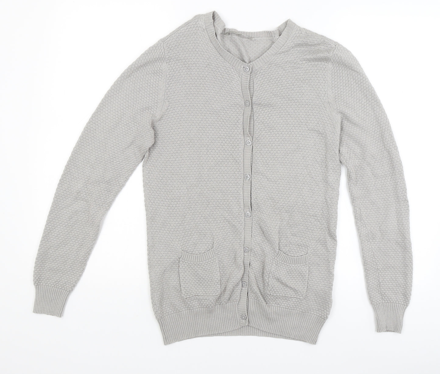 VRS Womens Grey   Cardigan Jumper Size M