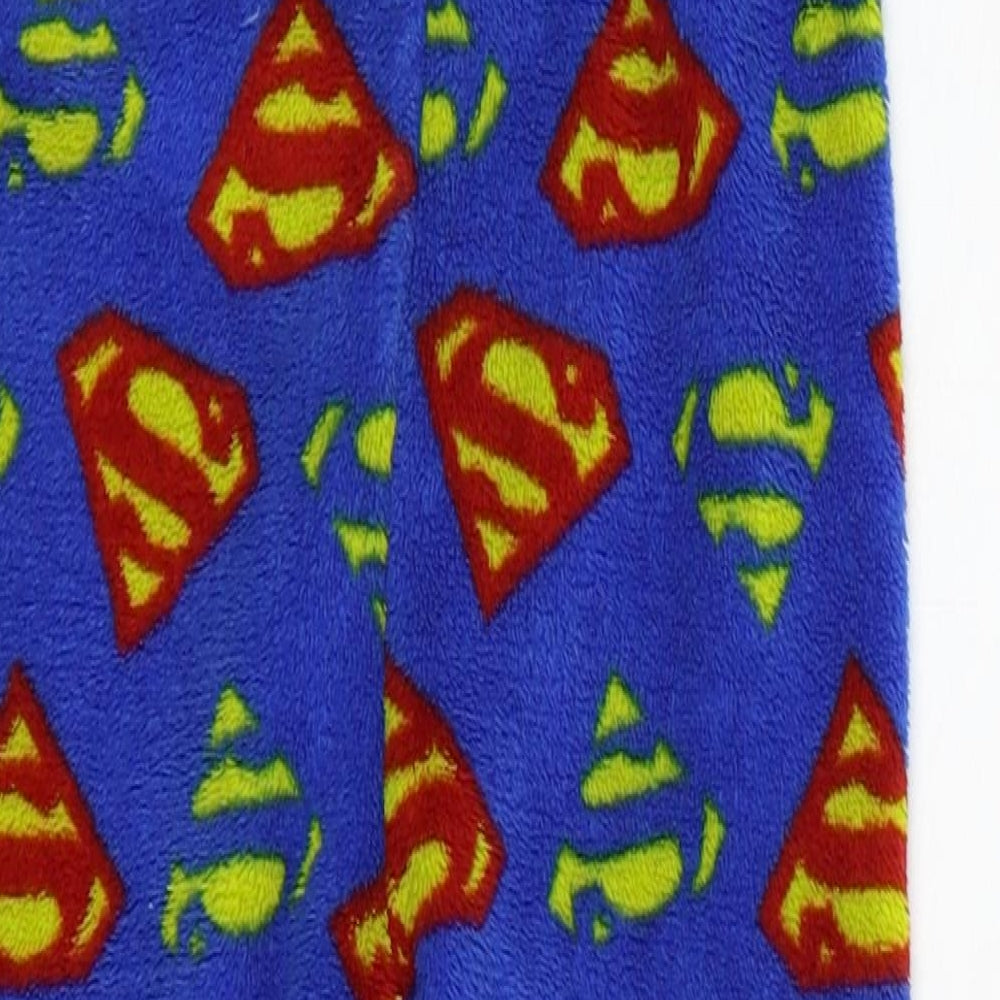 Primark Boys Blue Geometric   Pyjama Pants Size 3-4 Years  - superman
