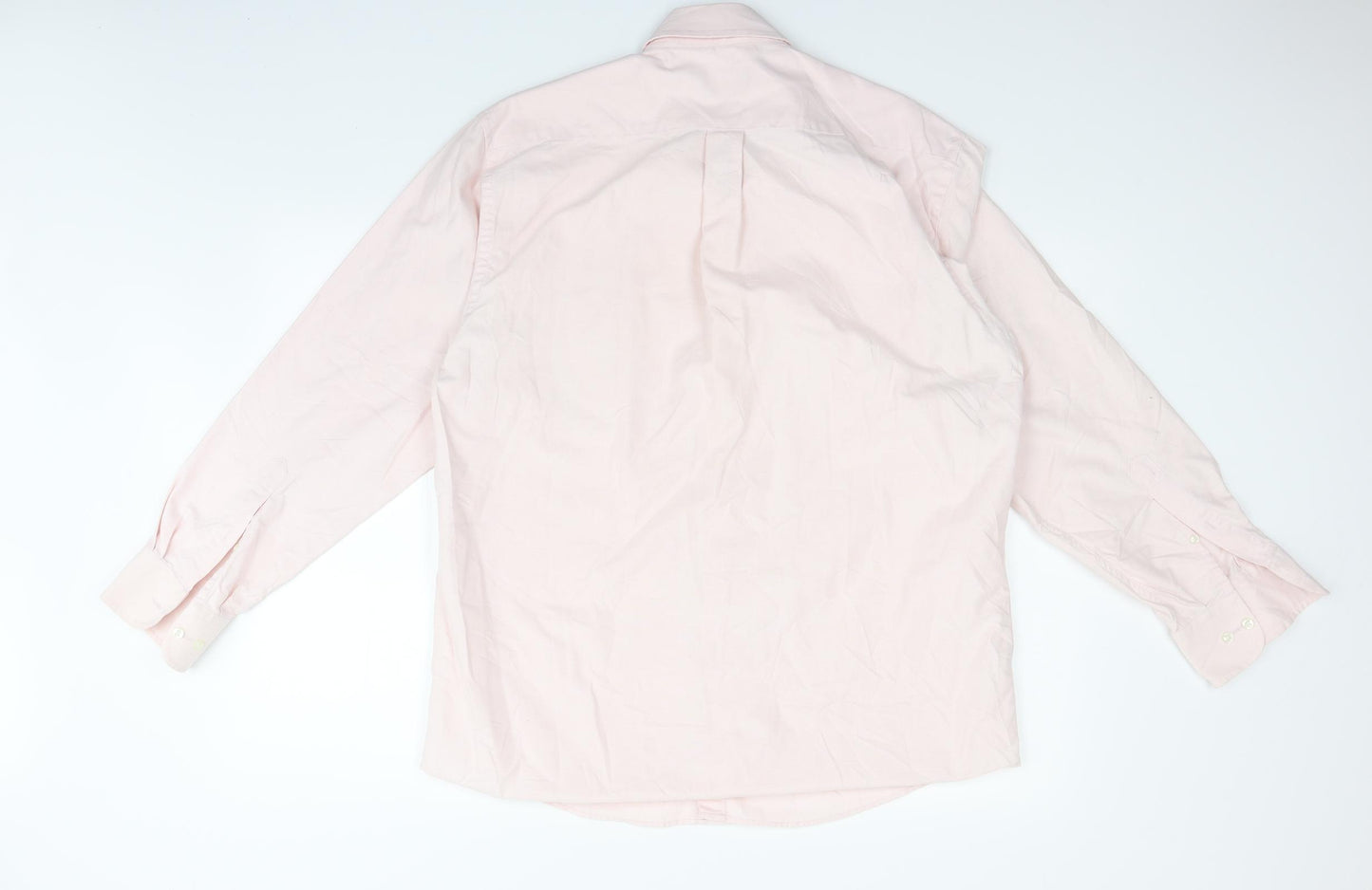 Marks and Spencer Womens Pink   Basic Button-Up Size 16