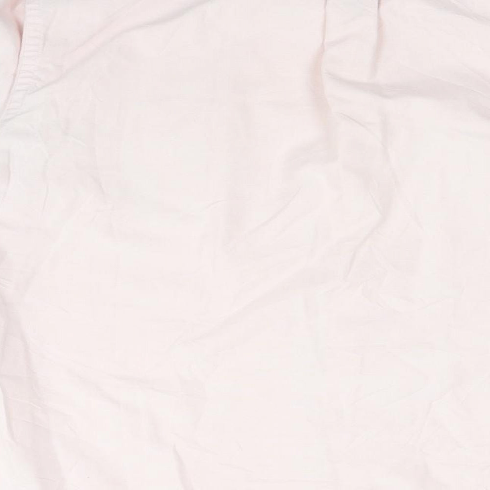 Marks and Spencer Womens Pink   Basic Button-Up Size 16