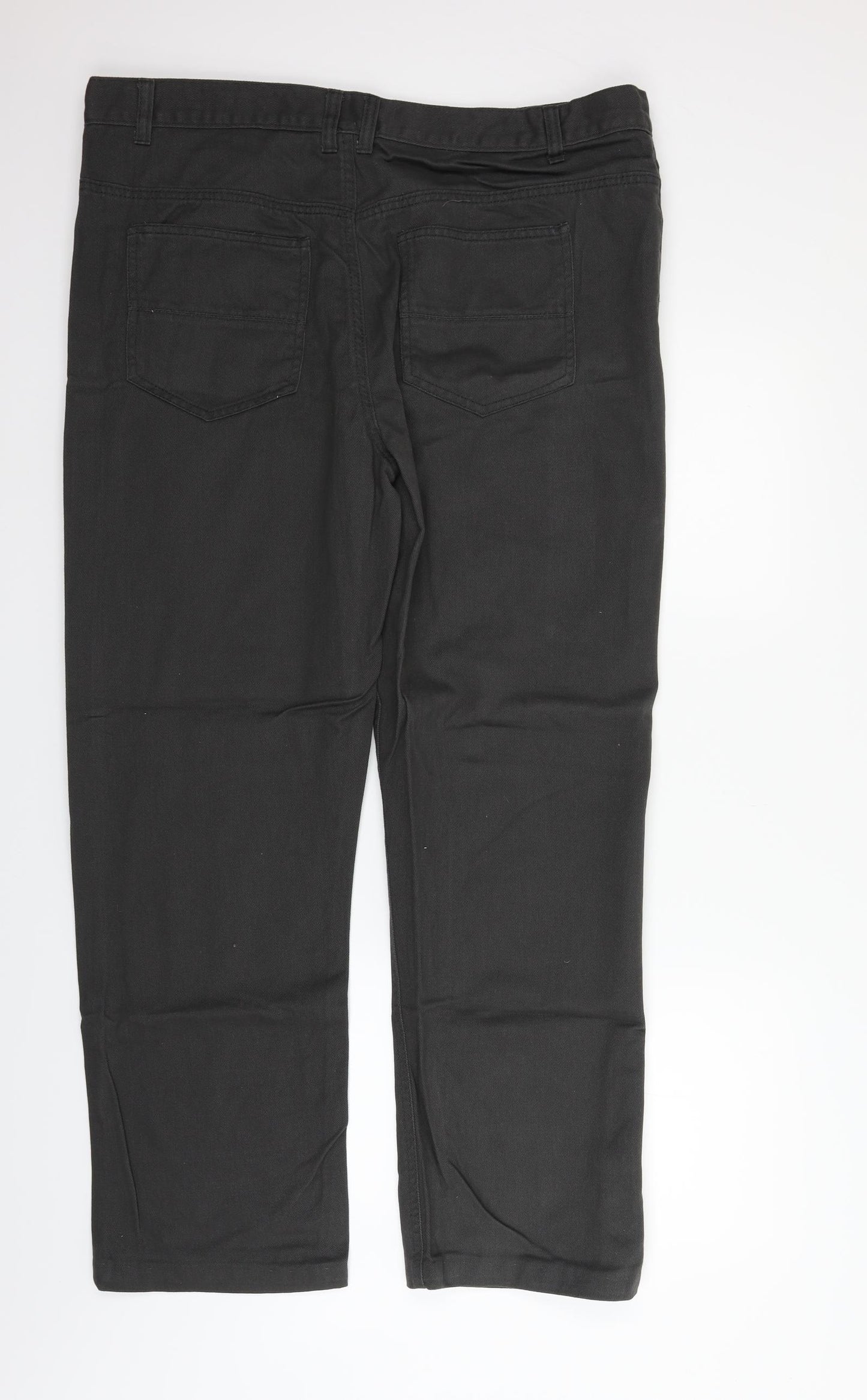 deniem co Mens Grey   Straight Jeans Size 40 in L30 in