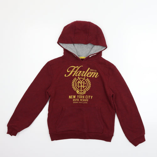 Primark Boys Red   Pullover Jumper Size 10-11 Years